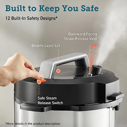 COSORI Elektrisch Pressure Cooker 5.7L, Recipe Book