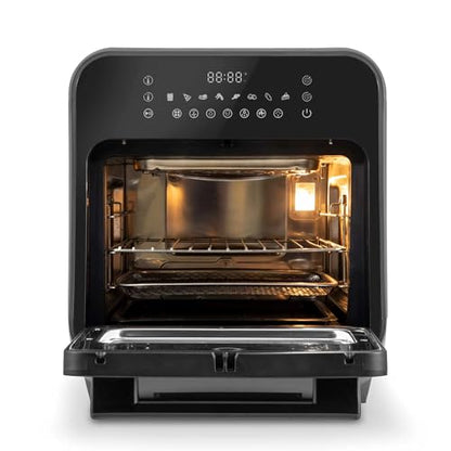 Baridi 12-IN-1 Heißluftfritteuse Steam Oven