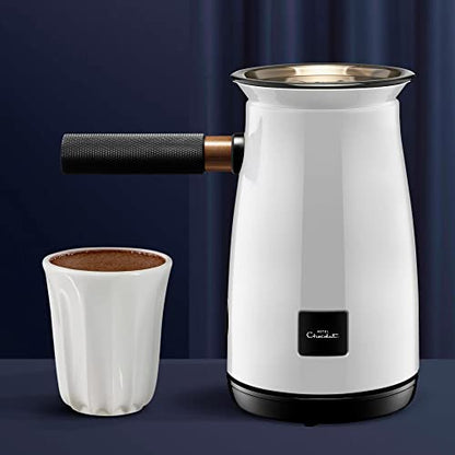 Hotel Chocolat Velvetiser Heißschokoladenmaschine Complete Starter Kit, Weiß
