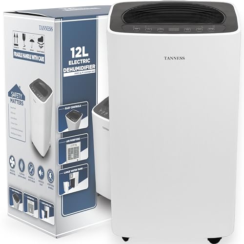 TANNESS 12 L Luftentfeuchter, Luftentfeuchter für Zuhause