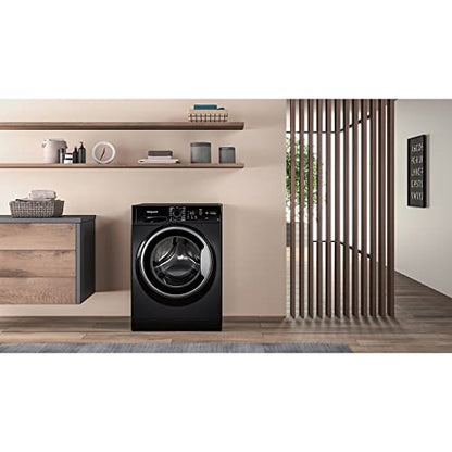 Hotpoint 7 kg 1400 U/min Freistehende Waschmaschine – Schwarz
