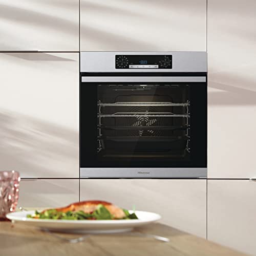 Hisense BSA65222AXUK 77L Einbau-Elektrobackofen