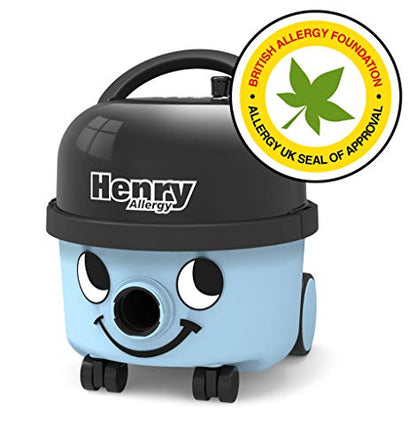 Henry Allergy HVA 160-11 Bodenstaubsauger mit Beutel Reiniger, Summer Blau