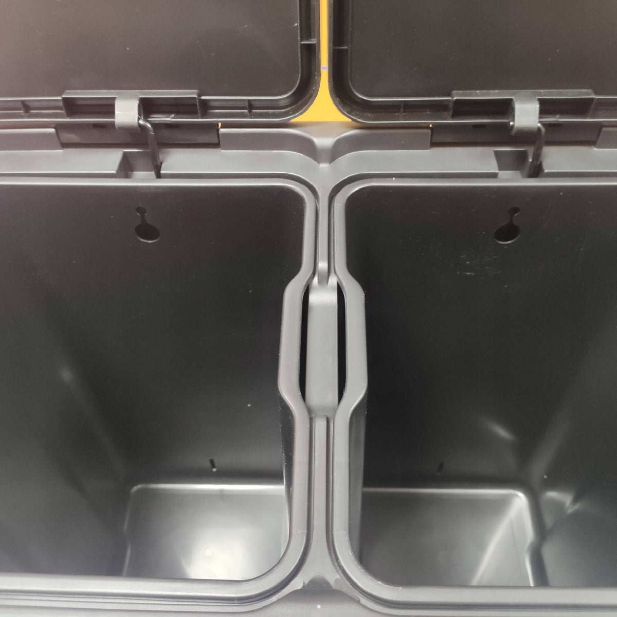 John Lewis 2 Section Recycling Bin, With Handles, 40L