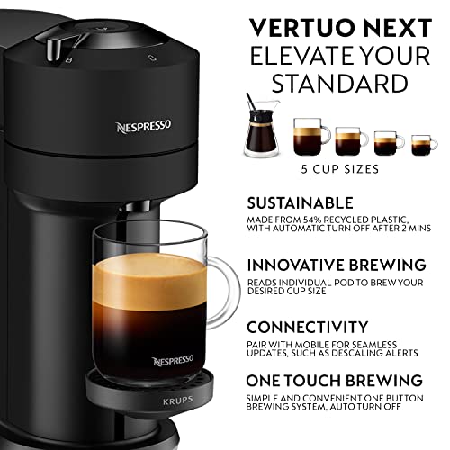 Nespresso Vertuo Next Automatische Kapsel-Kaffeemaschine
