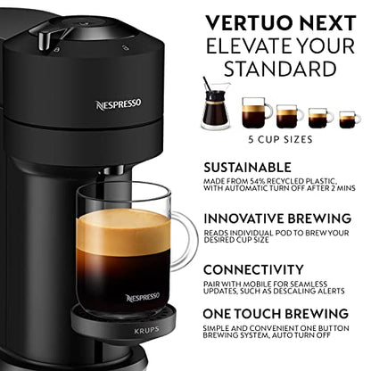 Nespresso Vertuo Next Automatische Kapsel-Kaffeemaschine