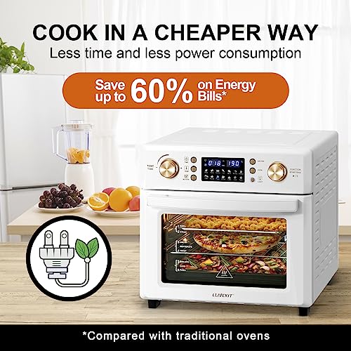 LLIVEKIT 26L Heißluftfritteuse Oven, Oil Free Heißluftfritteuse