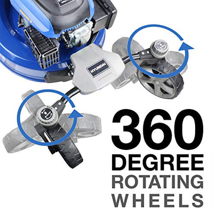 Hyundai 196cc Electric-start Self-propelled Petrol Lawnmower