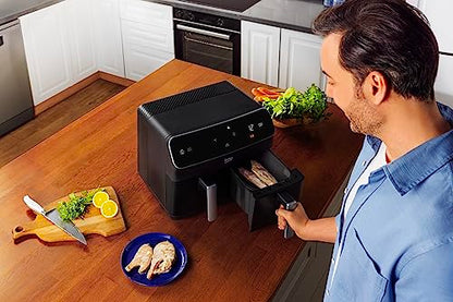 Beko Doppel Zone Heißluftfritteuse ExpertFry FRL5388B