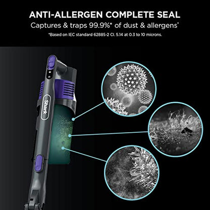 Shark Cordless Stick Vacuum Cleaner with Anti Hair Wrap IZ202UKT