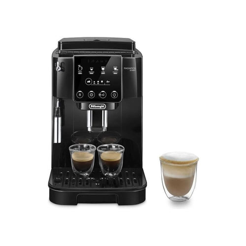 De'Longhi Magnifica Start - Kaffeevollautomat 4 Getränke Schwarz/Grau