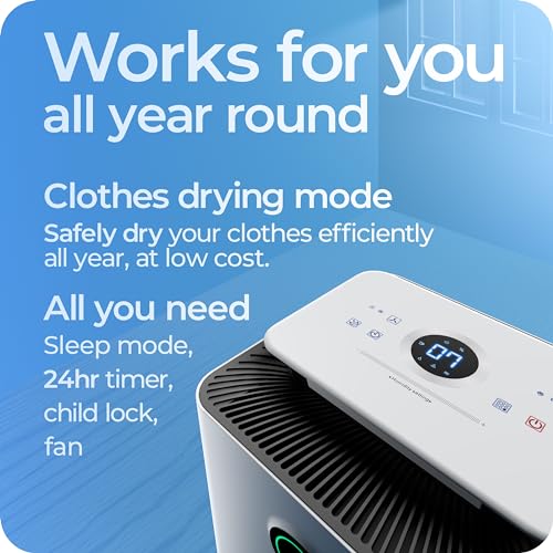 Avalla X-150 Luftentfeuchter für Zuhause Clothes 16L/Tag