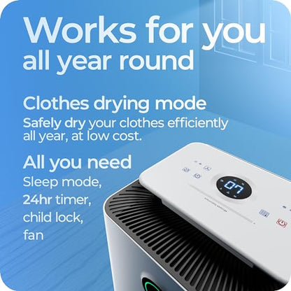 Avalla X-150 Luftentfeuchter für Zuhause Clothes 16L/Tag