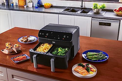 Beko Doppel Zone Heißluftfritteuse ExpertFry FRL5388B