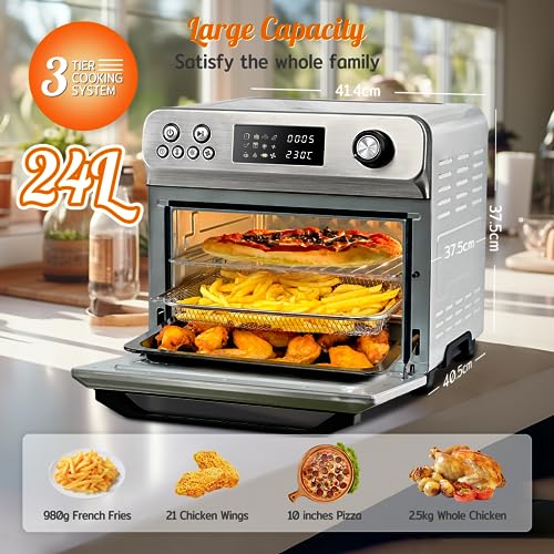HYSapientia® 24L Heißluftfritteuse Oven
