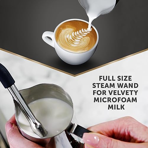 Breville Barista Max+ Espresso, Latte und Cappuccino Kaffeemaschine [VCF153]