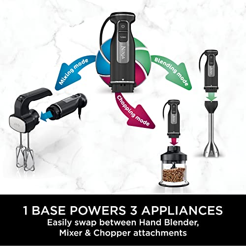Ninja Foodi 3-in-1 Hand Standmixer, Küchenmaschine