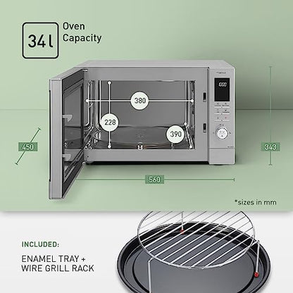 Panasonic Combination Mikrowelle, 34 Liter