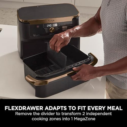 Ninja Foodi FlexDrawer 10.4L Air Fryer AF500UK