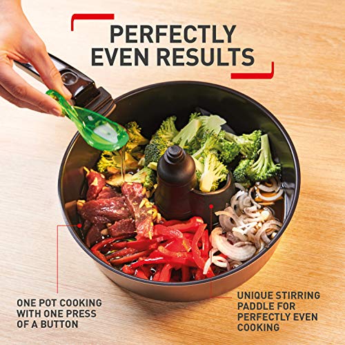 Tefal ActiFry Genius Health Heißluftfritteuse, Schwarz