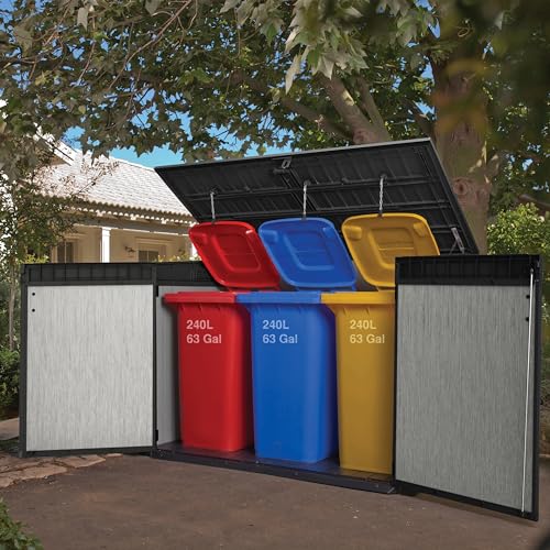 Keter Grande Store Outdoor Double Door Garden Furniture Storage Shed