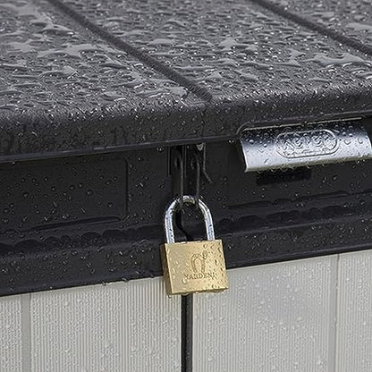 Keter Premier XL Outdoor All Weather Deck Backyard Patio Garden Shed Container