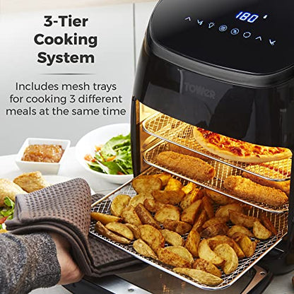 Tower T17076 Xpress Pro Combo 10-in-1 Digital Heißluftfritteuse