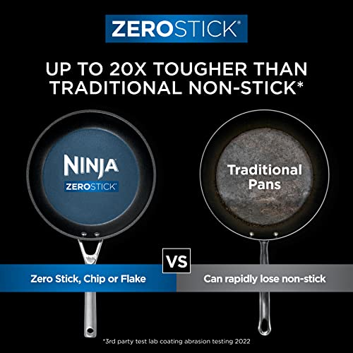 Ninja ZEROSTICK Stapelbares Kochgeschirr 3-teiliges Pfannenset