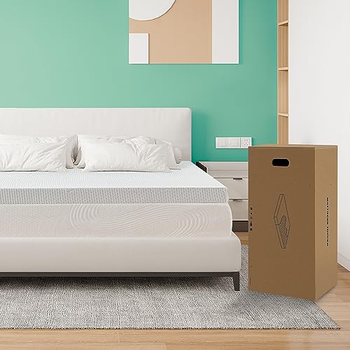 CHUN YI 3 inch Thick Einzel Memory Foam Mattress Topper