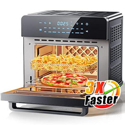 INVOLLY 18 in 1 Heißluftfritteuse Oven, 15 L