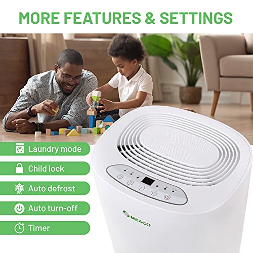 Meaco MeacoDry ABC Luftentfeuchter (Weiß) Ultra Quiet Luftentfeuchter