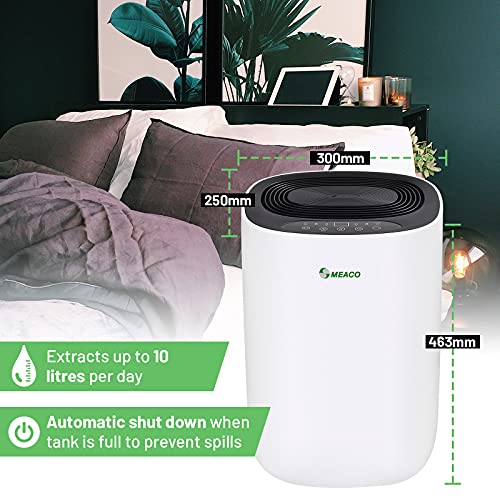 Meaco MeacoDry ABC Luftentfeuchter (Schwarz) 10L