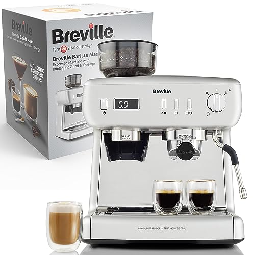 Breville Barista Max+ Espresso, Latte und Cappuccino Kaffeemaschine [VCF153]
