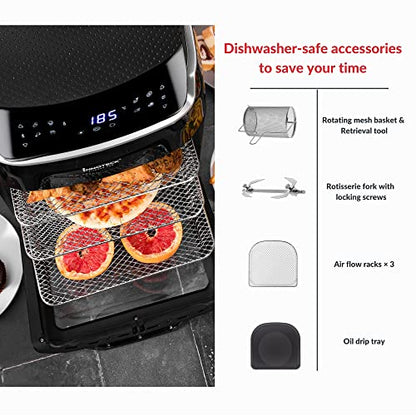 Innoteck 12 L Digital Heißluftfritteuse Oven