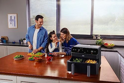 Beko Doppel Zone Heißluftfritteuse ExpertFry FRL5388B