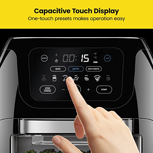 Chefman Multifunctional Digital Heißluftfritteuse+ Rotisserie