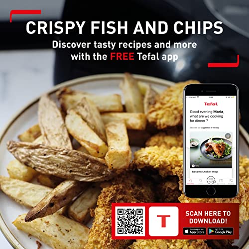 Tefal ActiFry Genius Health Heißluftfritteuse, Schwarz