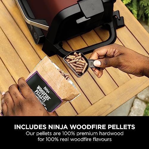 Ninja Woodfire Electric Outdoor BBQ Grill [OG751UKAMZ]