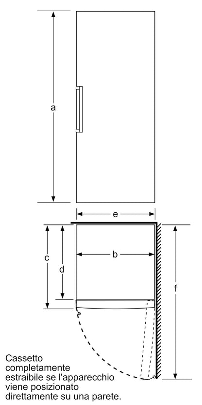 Bosch Hausgeräte GSN54AWDV Serie 6 Freistehender XXL-Gefrierschrank/A+++ / 176 x 70 cm / 188 kWh/Jahr/weiß / 360 l/IceTwister/BigBox
