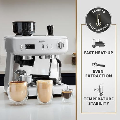 Breville Barista Max+ Espresso, Latte und Cappuccino Kaffeemaschine [VCF153]