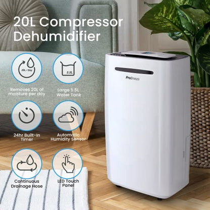 Pro Breeze® 20 L/Tag Luftentfeuchter