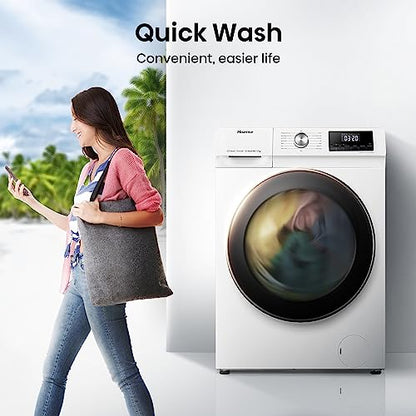 Hisense Freistehend 12 kg Frontlader-Waschmaschine