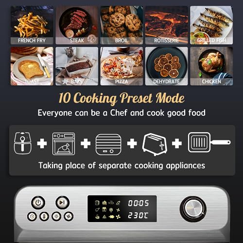 HYSapientia® 24L Heißluftfritteuse Oven