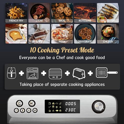 HYSapientia® 24L Heißluftfritteuse Oven