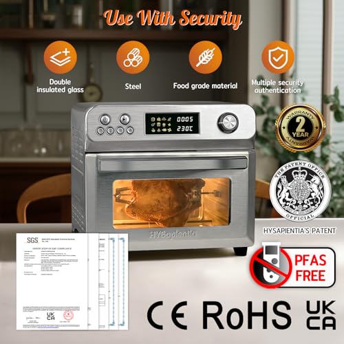 HYSapientia® 24L Heißluftfritteuse Oven