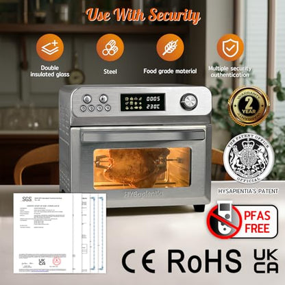 HYSapientia® 24L Heißluftfritteuse Oven