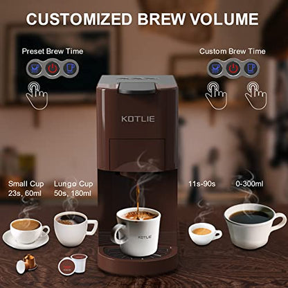KOTLIE Espresso Kaffeemaschine für Nespresso