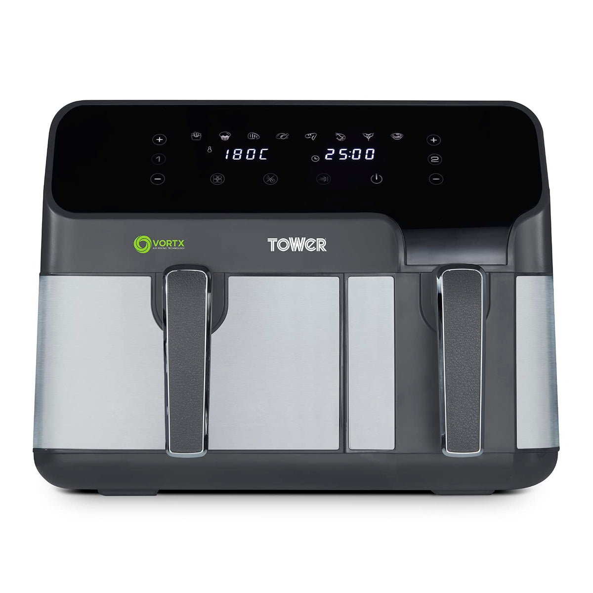 Tower Vortx 5.2L and 3.3L Eco Dual Drawer Air Fryer