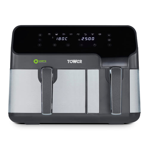 Tower Vortx 5.2L and 3.3L Eco Dual Drawer Air Fryer
