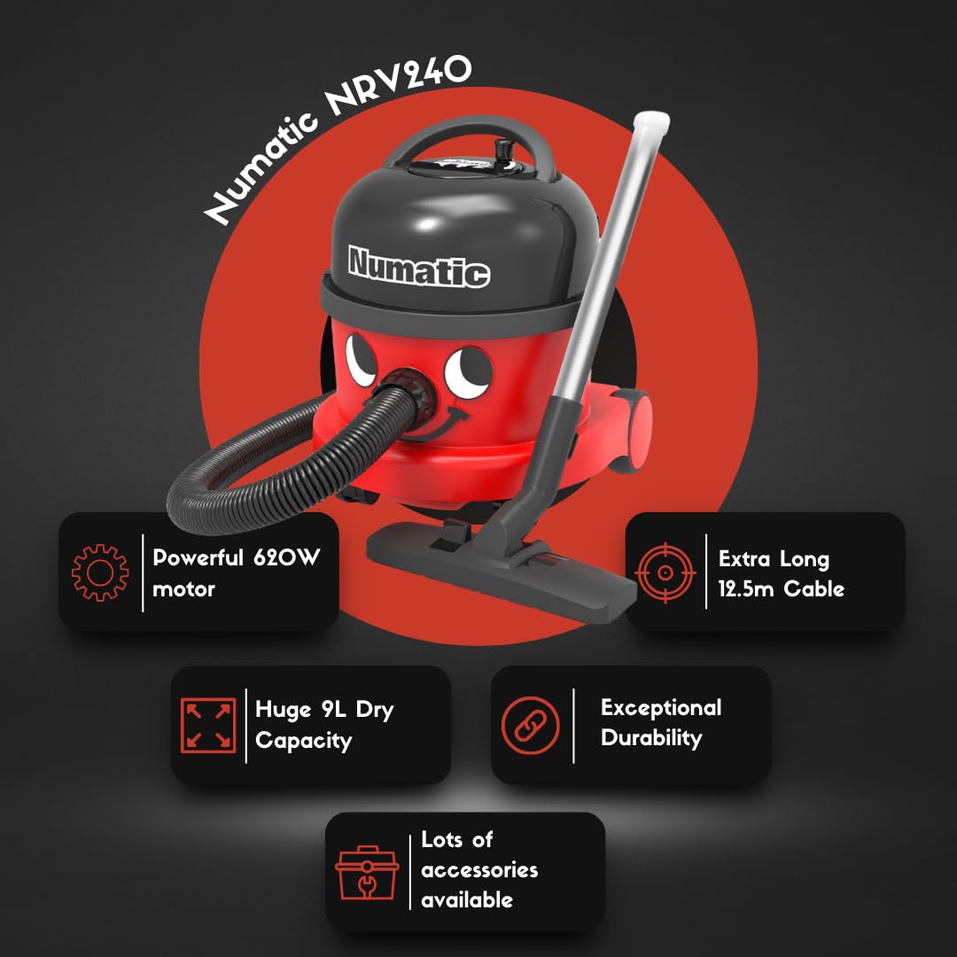 Numatic  Henry Vacuum Cleaner 9L